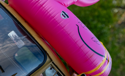 Kurbulē uz upi. Foto: Aija Valtmane38