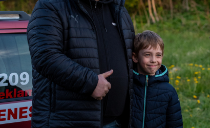 Kurbulē uz upi. Foto: Aija Valtmane53