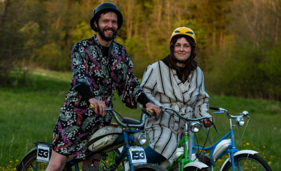 Kurbulē uz upi. Foto: Aija Valtmane54