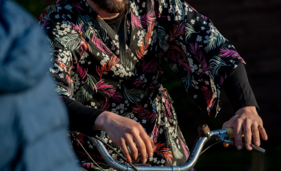 Kurbulē uz upi. Foto: Aija Valtmane71