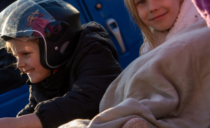 Kurbulē uz upi. Foto: Aija Valtmane75