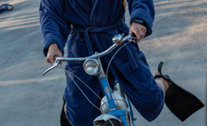 Kurbulē uz upi. Foto: Aija Valtmane116