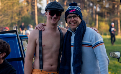 Kurbulē uz upi. Foto: Aija Valtmane160