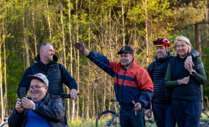 Kurbulē uz upi. Foto: Aija Valtmane168