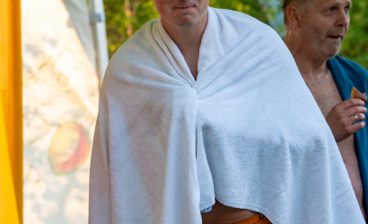 Kurbulē uz upi. Foto: Aija Valtmane203