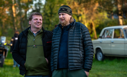 Kurbulē uz upi. Foto: Aija Valtmane211