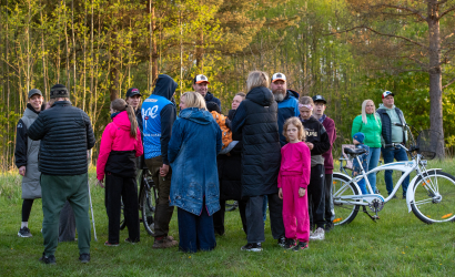 Kurbulē uz upi. Foto: Aija Valtmane223