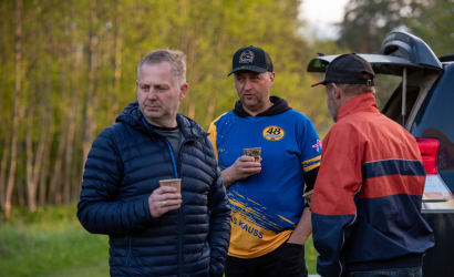 Kurbulē uz upi. Foto: Aija Valtmane272