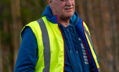 Kurbulē uz upi. Foto: Aija Valtmane281