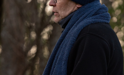 Kurbulē uz upi. Foto: Aija Valtmane287